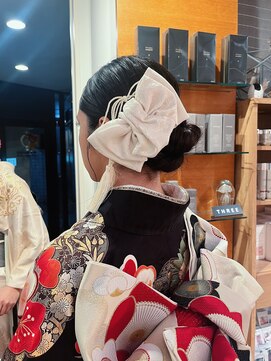 エイゾー 銀座(EIZO) 成人式ヘア/ シニヨンヘア