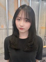 イオエ 梅田(ioe) ダブルカラー/大人ボブ/黒髪スタイル/髪質改善/縮毛矯正