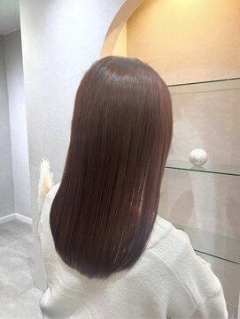 カラークチュール(Color Couture) 黒髪カタログ/ホブルフ/ネビージュ/小顔に見せるヘア/ワンレン