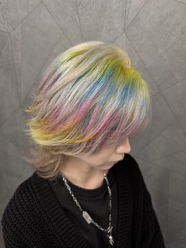 コード 四条河原町駅店(CHORD) ホワイトシルバー/レインボー/四条河原町/ハイトーン