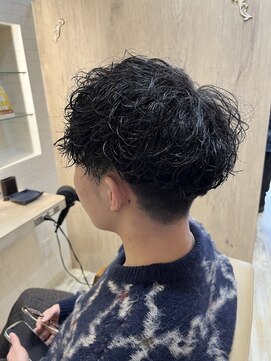 メンズサロン ルーブ 新潟(メンズサロンLOOB) メンズ束間波巻きスパイラルパーマツイストスパイラルパーマ