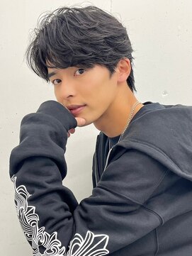 アイドットプラスサッポロ 札幌(i.+SAPPORO) 刈り上げショートニュアンスパーマ韓国マッシュ O2