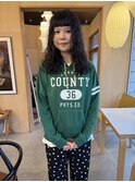 スパイラルパーマ
