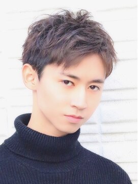 ハレ ヘアサロン(Hale hair salon) Haleビジネスニュアンスパーマアップバングフェザーパーマ原宿