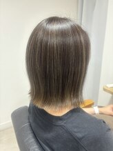 クラン(Chlan)&nbsp;コントラストハイライト×くびれボブ