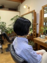 北本 美容室 ショートボブ