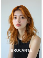 ラトリエ ブロカント 立川北口店(L'atelier BROCANTE) 大人レイヤー インナーカラー ダブルバング 姫カット