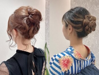 エムツー(mtm)の写真/￥770～ヘアセットOK！綺麗でオシャレにヘアセット☆トレンドヘアセットもお任せ