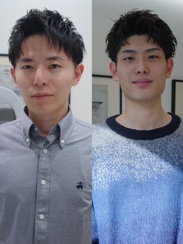 ガレリアメンズサロン 栄店(GALLARIA men's salon)の写真/幅広い場面にFitするメンズパーマ◇清潔感×好印象スタイルに★再現性も高く、デキる男を演出【メンズ/栄】