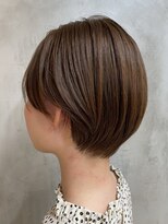エリマ 調布(elima) レディースコンパクトショートボブモカブラウンカラー