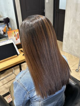 ヘアーサロンウル(hair salon ulu) (工藤)縮毛矯正でツヤツヤストレート