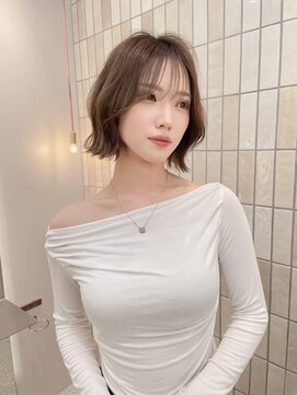 アンフィニー 仙台(ANFINI) 酸性ストレート仙台髪質改善縮毛矯正レイヤーカット韓国学割小顔