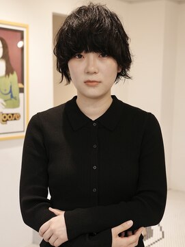 『マッシュウルフ』ウルフヘア/ニュアンスパーマ/フルバング