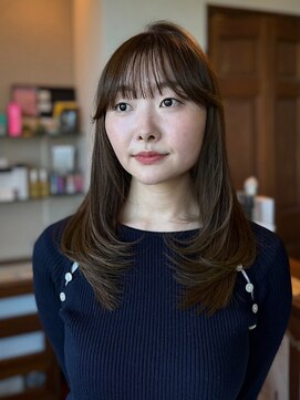 シェール(cher) 透明感/レイヤーカット/顔まわりカット【cher西宮北口:MAYA】