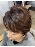 【切るまで取れない】"乾かすだけ”毛流れパーマ+骨格補正カット/18,900
