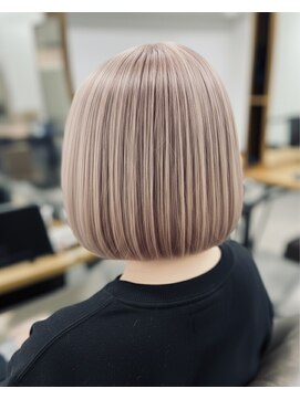 キャンディマーケット(Candy Market) ピンクミルクティー・スリークボブ 2ブリーチ