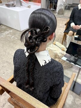 ゾーイダイミョウ(ZOEY daimyo) 福岡 ヘアセット お呼ばれヘア