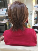 ウィル あべの店(WiLL)&nbsp;イメチェンウルフショートレイヤーカット30代40代50代田嶋P