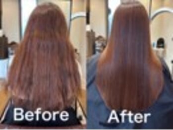 ミソノ(MISONO)の写真/繰り返しの白髪染めで髪が痩せてボリュームがなくなってきたあなたのためのデトックスカラー