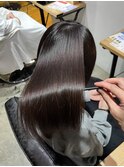 縮毛矯正 ケアストレート 髪質改善 窪田