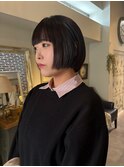 コンパクトショートボブ