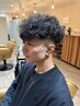 ''動きと立体感''メンズカット+スペインカール/バロックパーマ