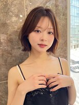 ハニーシブヤ(HONEY shibuya)&nbsp;ヘイリーボブ/大人ショートヘア/レイヤーボブ/ミルクベージュ2