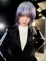 イリス 心斎橋(.elice)&nbsp;ショートカットミニウルフカットショートウルフチェリーブラウン