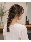 大人可愛い編みおろしアレンジ