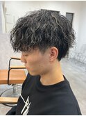 ツイストスパイラル/メンズ/シャドウパーマ/波巻きパーマ