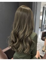 リオリス ヘア サロン(Rioris hair salon) オリーブグレージュ/艶感ロング