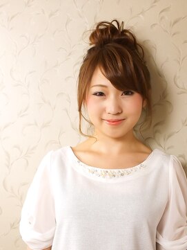 レポヘアー(Repos hair) おだんごアレンジ♪