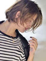 ボコカ(bococa)&nbsp;【bococa collection】切りっぱなし濡れ感フルウェーブ