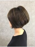 【 olive greige 】short bob