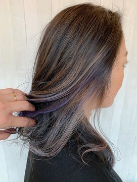 リアンバイアリュール(Lian by Allure) 《Lian by Allure》小田桐　潤　ハイライトインナーカラー