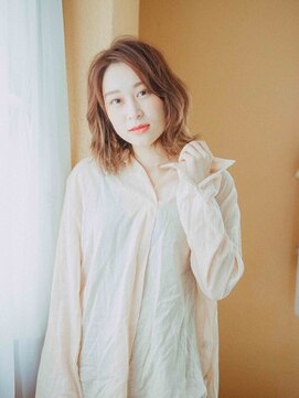 ブロッサム ときわ台南口店(Blossom) 外ハネ　ミディアムウェーブ