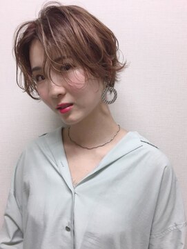 ファースト 仙台店(first) 大人かわいい色っぽショート・ナチュラルブラウン◎30代40代50代