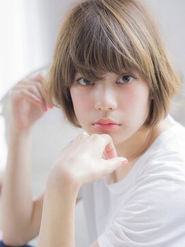 リアン(Lien) マニッシュショートボブ×イノセントベージュ