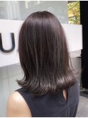 地毛風カラー × モノトーングレー Hair Design Collet Ginza