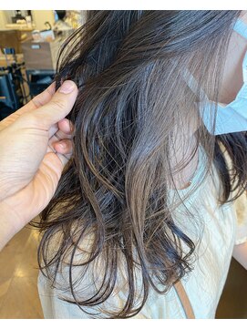 トリート 南行徳本店(TREAT) イヤリングカラー×ハニーベージュ×インナーハイライト/南行徳