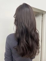 エイト 恵比寿店(EIGHT ebisu)&nbsp;ラベンダーバイオレットブラウンナチュラルゆる巻きロング