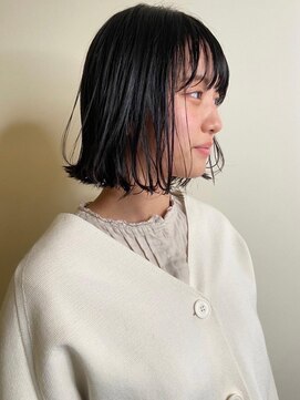 トップヘアーラウンジ 知立(TOP HAIR Lounge) 簡単アレンジ！抜け感ボブ/ボブパーマ/前髪パーマ