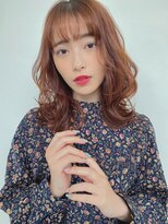 シェルター バイ トウキョウ(Shelter by TOKYO)&nbsp;エアリーミディ/小顔ヘア/暖色系カラー★イルミナ20代30代