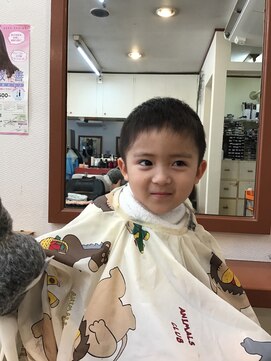 サカエ美容室 爽やか夏ボーイズカット