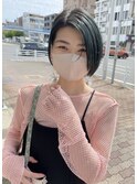 チャコール青緑