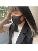 前髪インナー＆イヤリングカラー《石原》