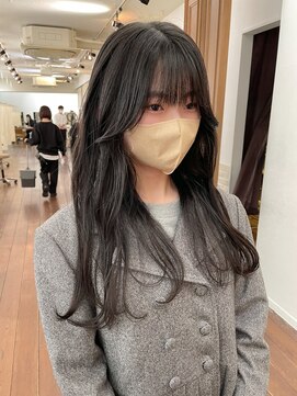 メイクス 表参道(MAKE'S omotesando) ロングヘア／羽バング／韓国ヘア