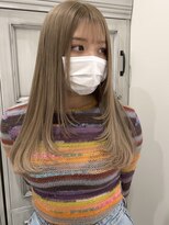 ハチ(HACHI)&nbsp;ワンカールで可愛いトレンドレイヤーモテベージュ♪