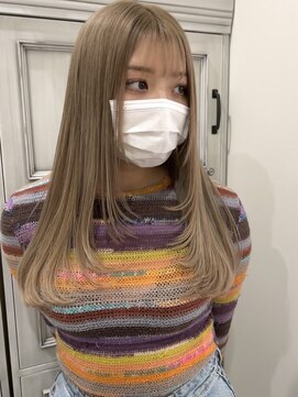 ハチ(HACHI) ワンカールで可愛いトレンドレイヤーモテベージュ♪