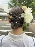 大切な日のヘアアレンジ